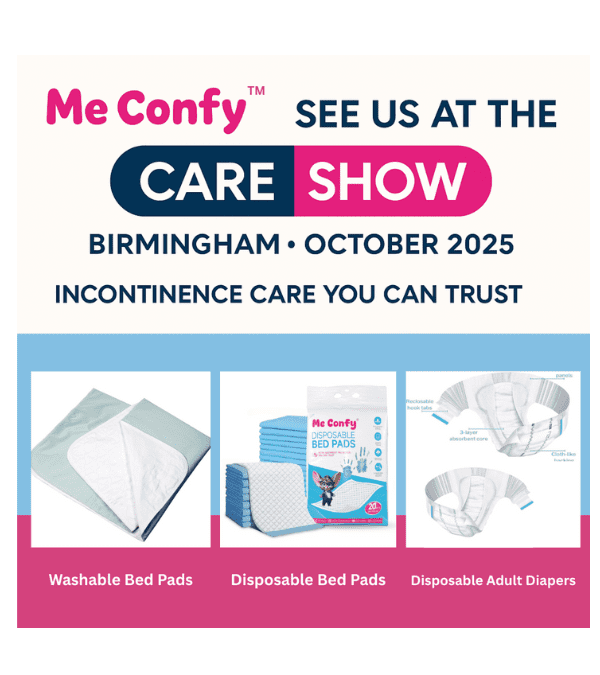 Me Confy to Exhibit at NEC Care Show Birmingham 2025 – Visit Us at Stand B20