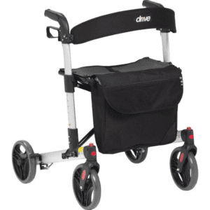 Drive Medical X Fold Rollator - Red