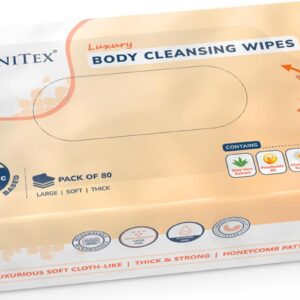 80x Omnitex Thick Luxury Body Cleansing Wipes