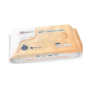 80x Omnitex Thick Luxury Body Cleansing Wipes